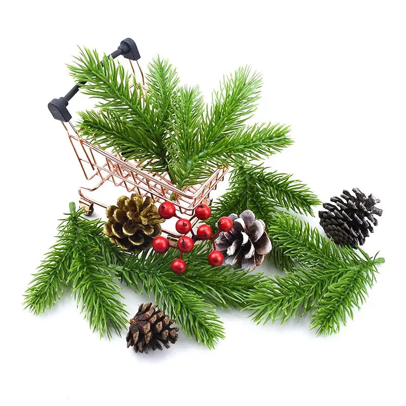 Pine Needle Berry Decor
