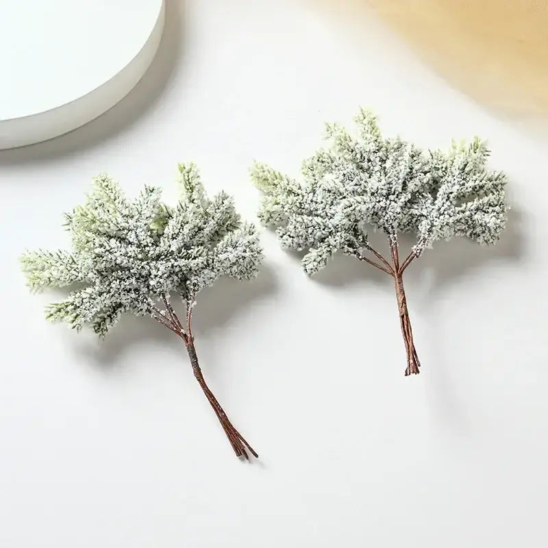 Gold Silver Pine Needles