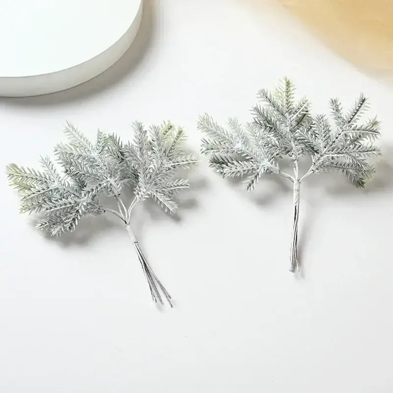 Gold Silver Pine Needles