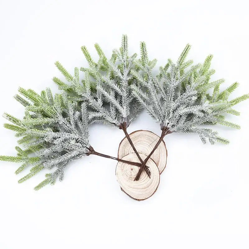 Green Gray Pine Plants