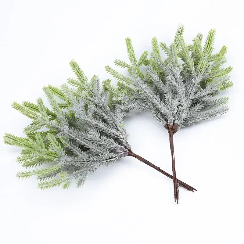 Green Gray Pine Plants