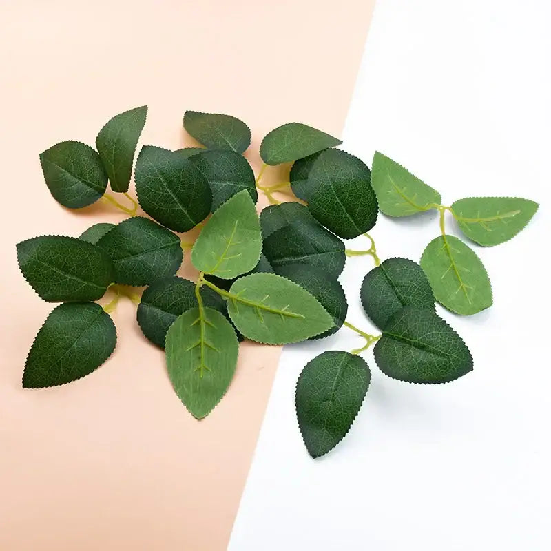 Matte Silk Greenery Leaves