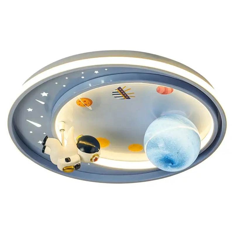 Astronaut Planet Ceiling Light