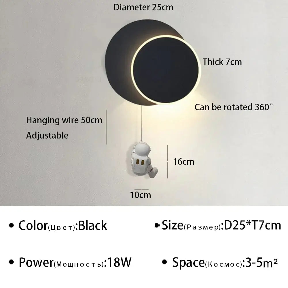 White Gold Wall Lamp