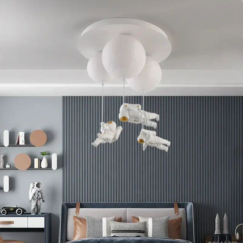 Moon Globe Ceiling Light
