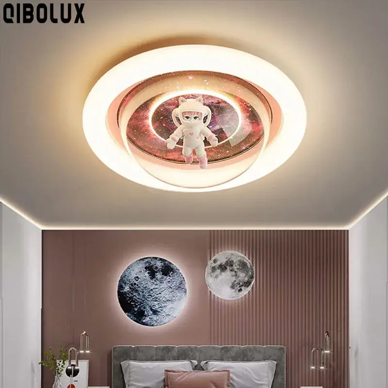Pink Purple LED Ceiling Light