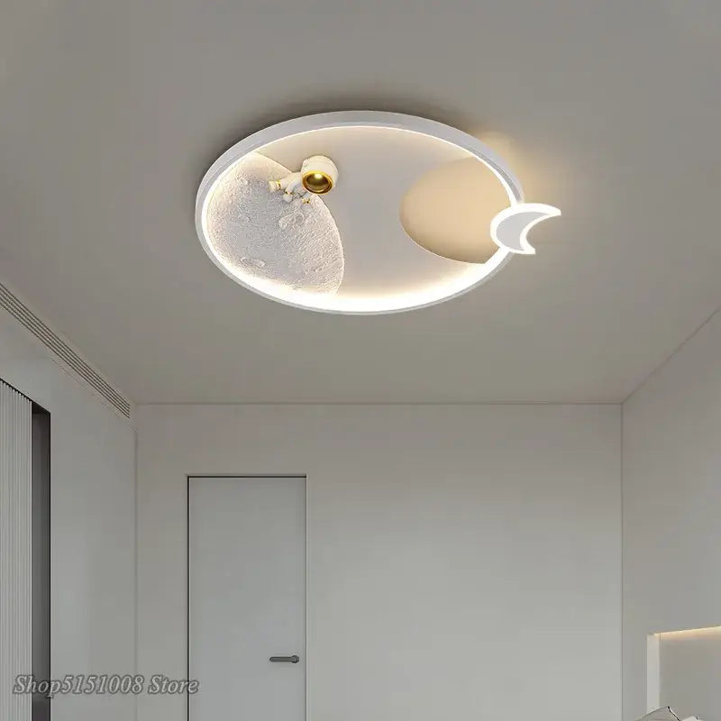 Acrylic Astronaut Ceiling Lamp