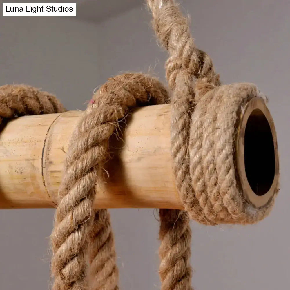 Beige Linear Island Pendant