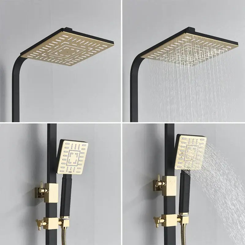 Black Gold Rainfall Mixer