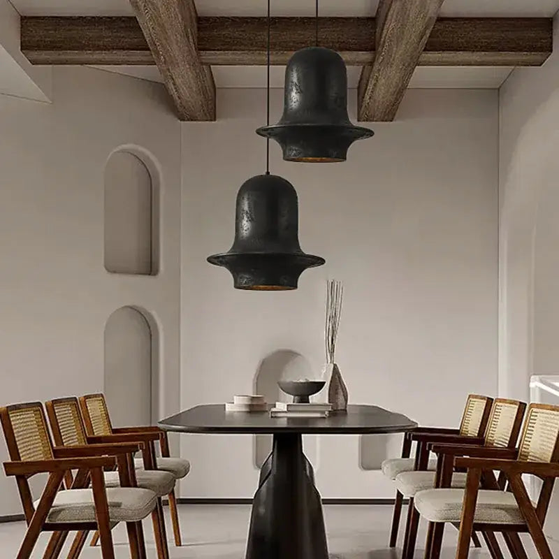 Black Industrial Pendant Chandelier