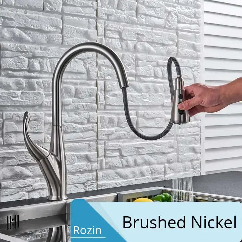 Matte Black Pull-Down Faucet