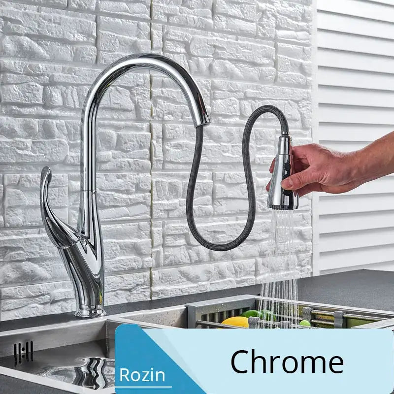 Matte Black Pull-Down Faucet
