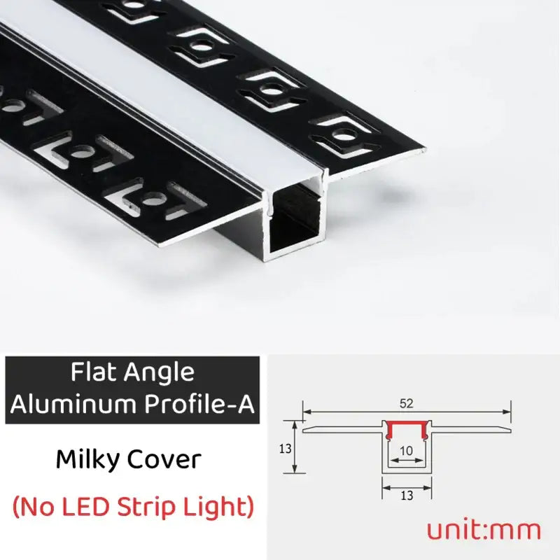 Black Silver LED Strip