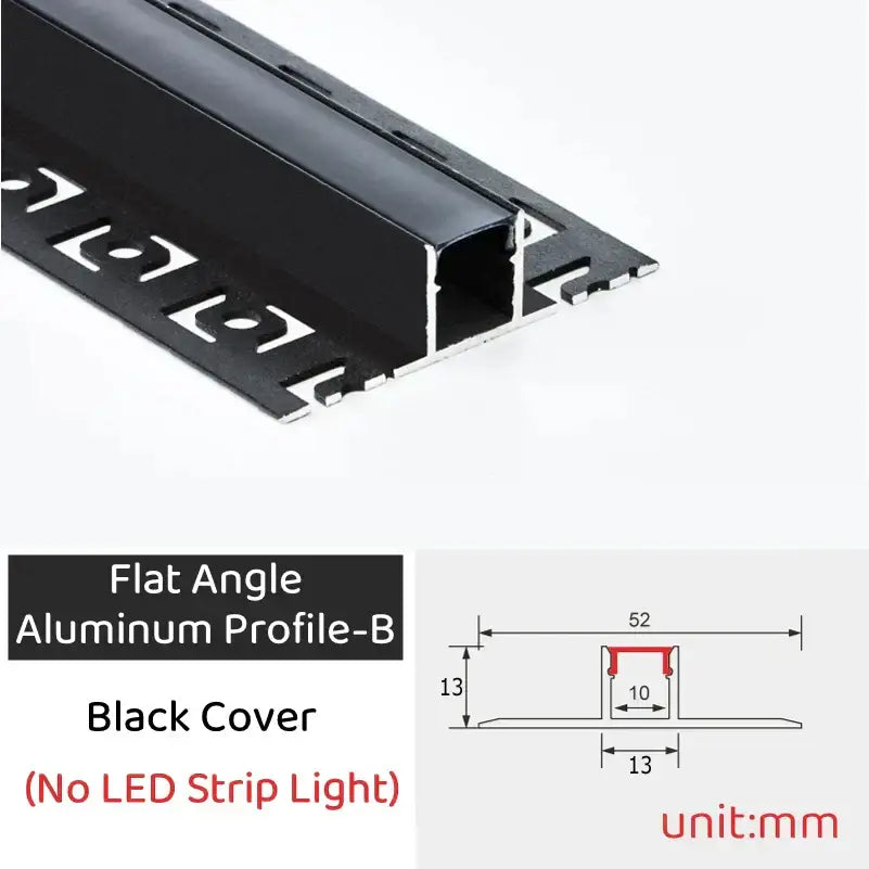 Black Silver LED Strip