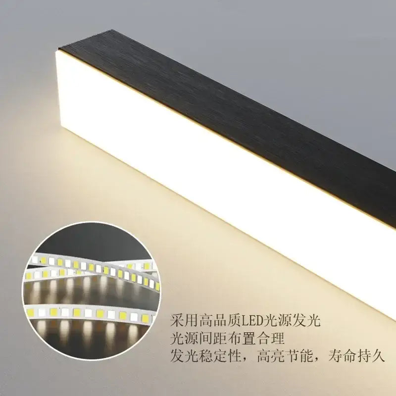 Black Modern Pendant Light