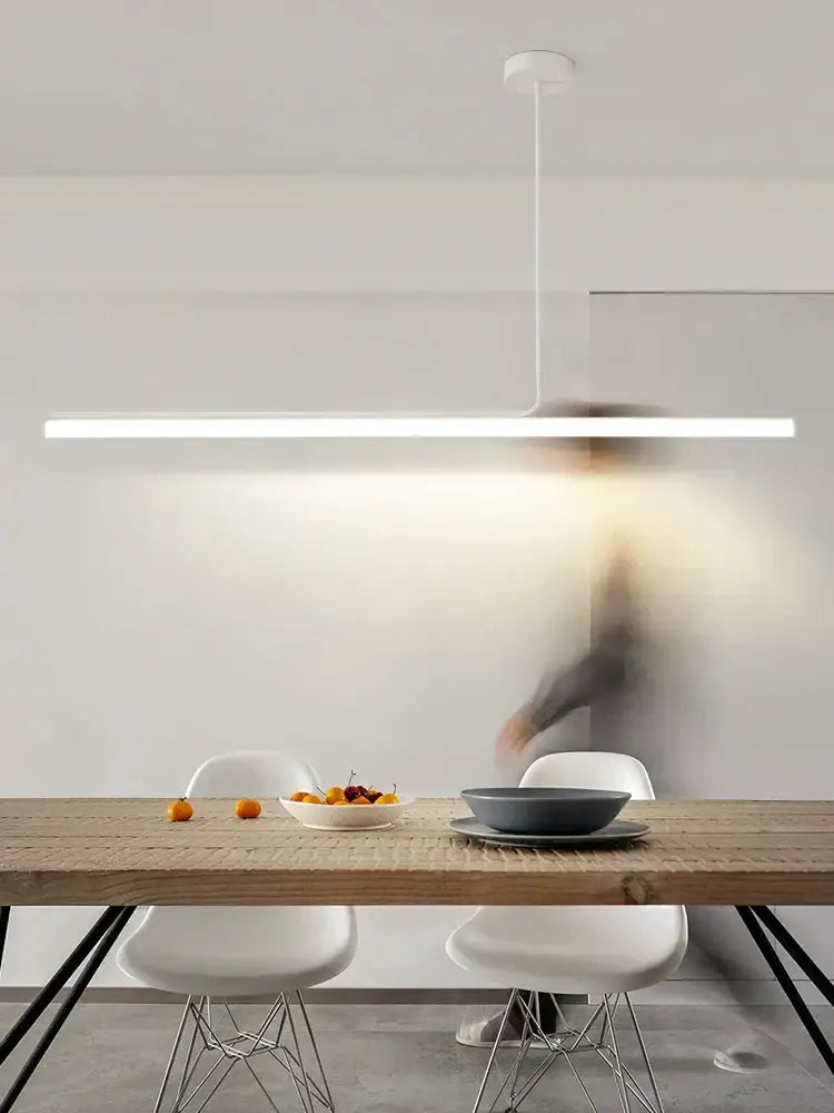 Black LED Pendant Chandelier 120cm Remote