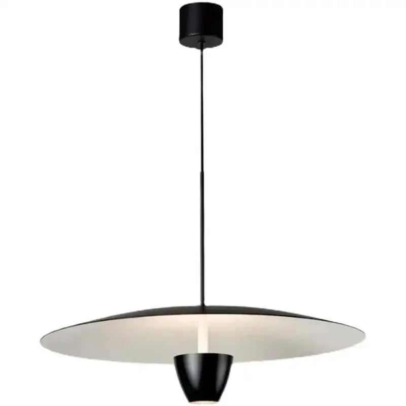 Black LED Pendant Light 55cm Restaurant