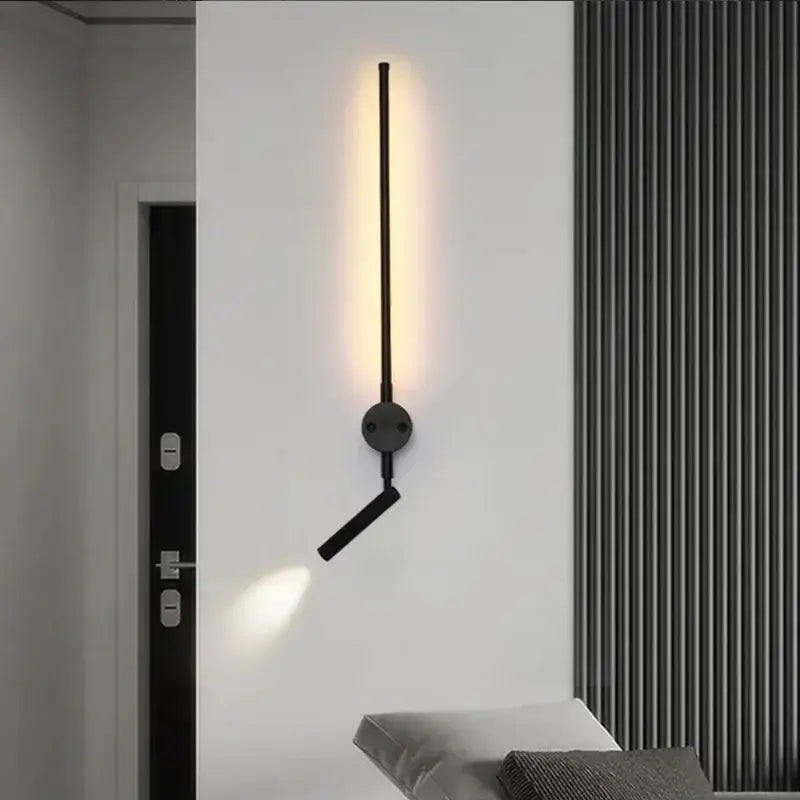 Black Adjustable Wall Lamp 20W Spotlight