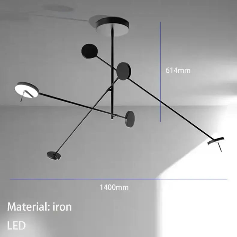 Black LED Reading Light
