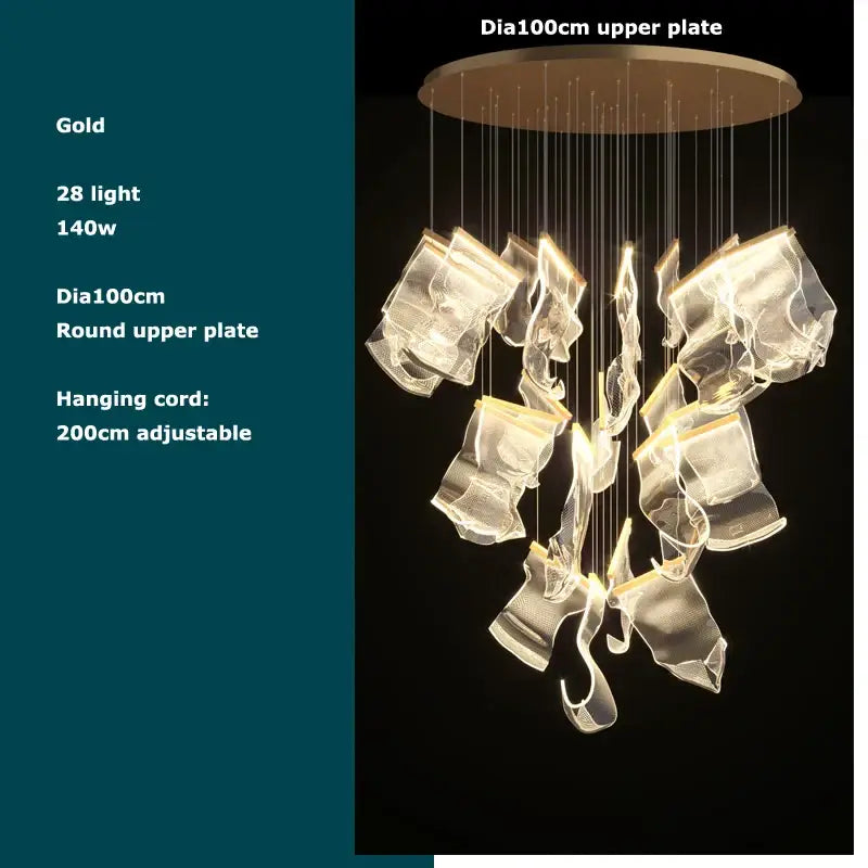 Black Mesh Pendant Light