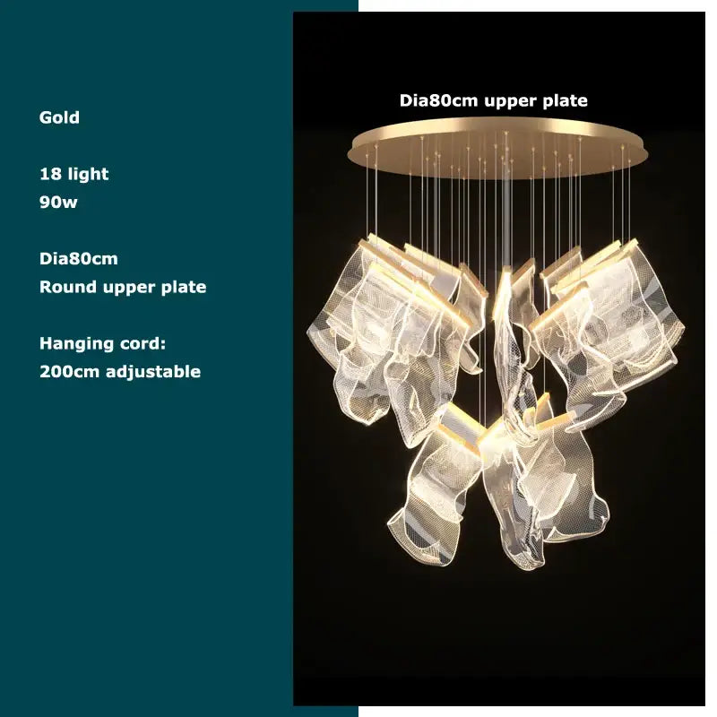 Black Mesh Pendant Light