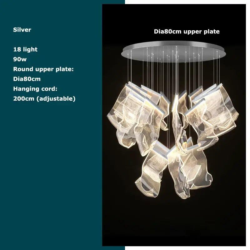 Black Mesh Pendant Light