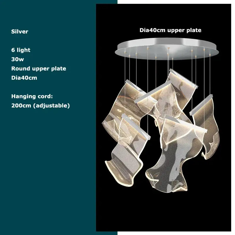 Black Mesh Pendant Light