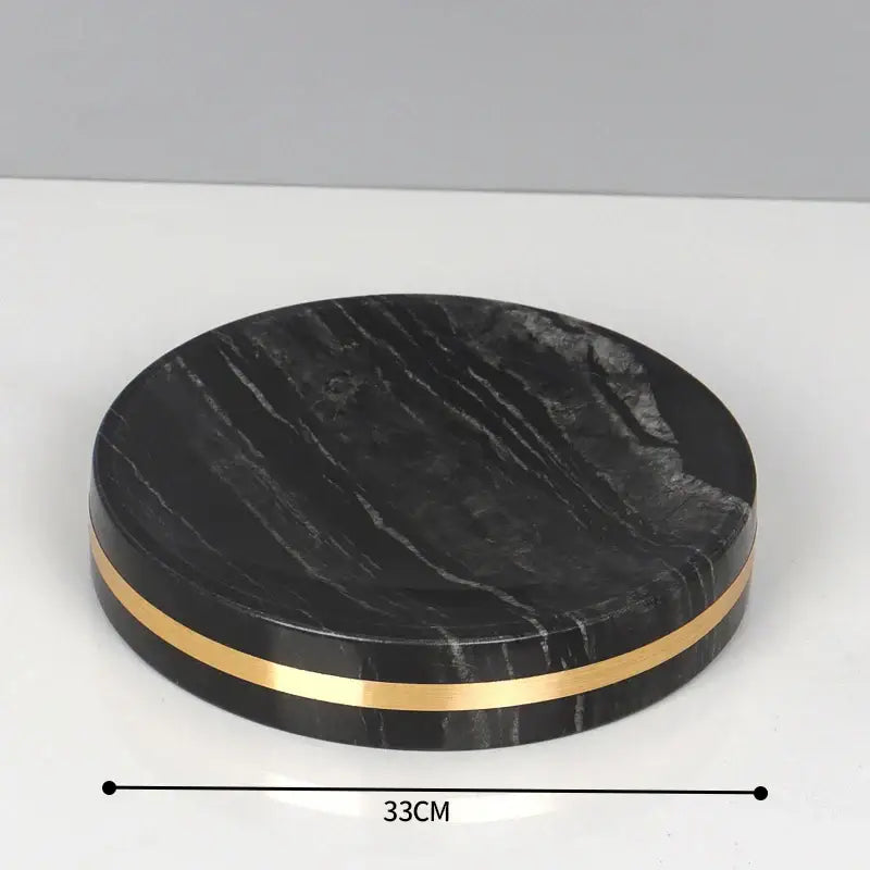 Black Marble Bathroom Set