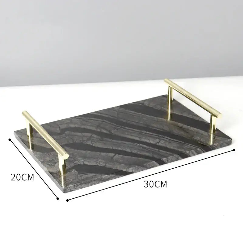 Black Marble Bathroom Set