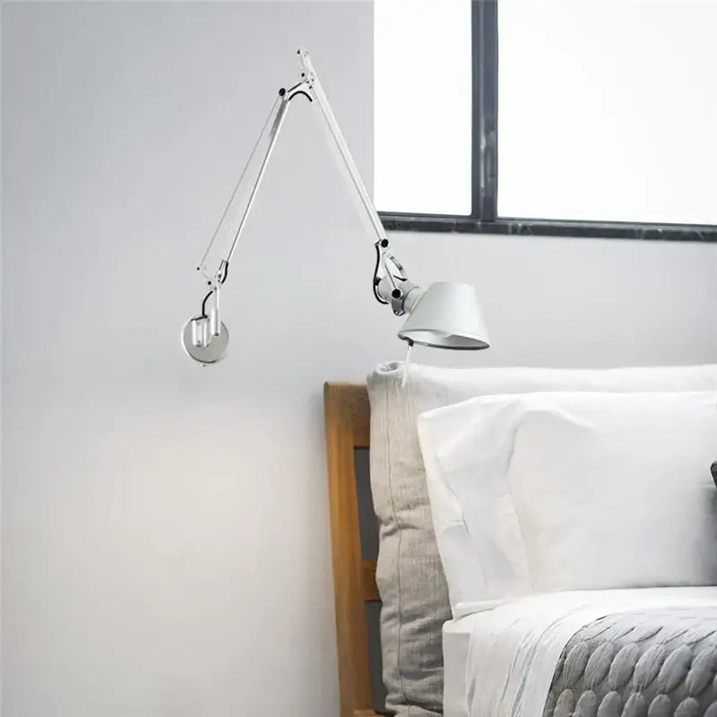 Black Silver Wall Light