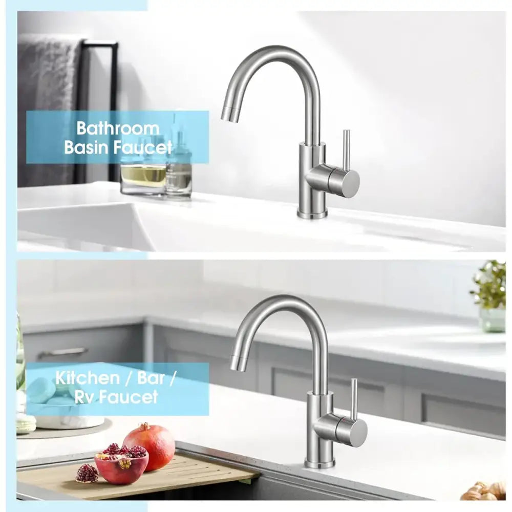 Black Stainless Kitchen Faucet