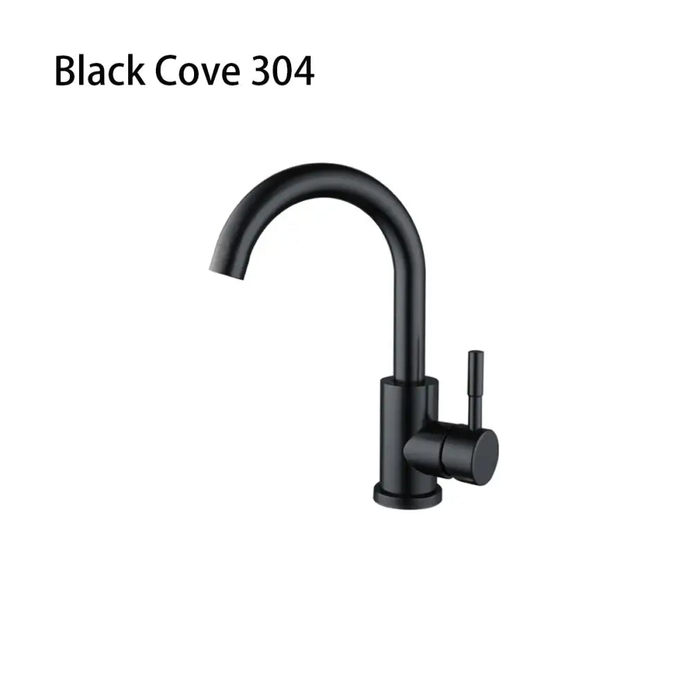 Black Stainless Kitchen Faucet