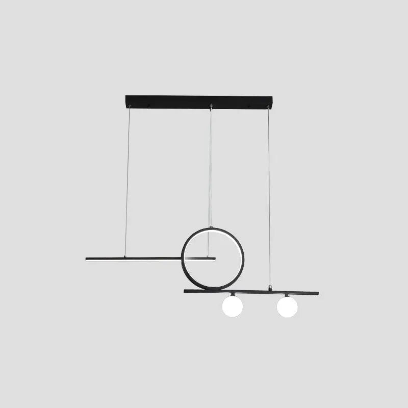 Black Bar Suspension Light