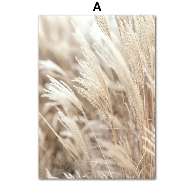 Sepia Boho Landscape Poster