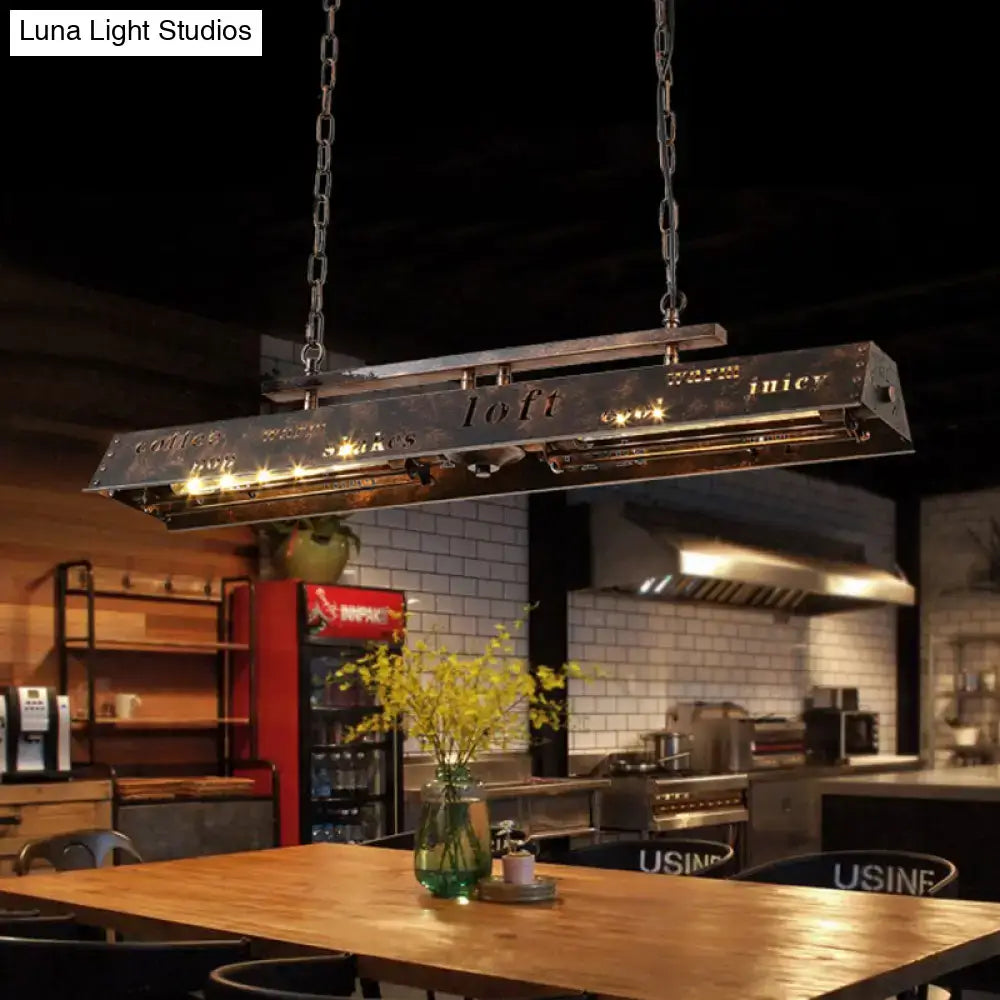 Brass Industrial Pendant Light