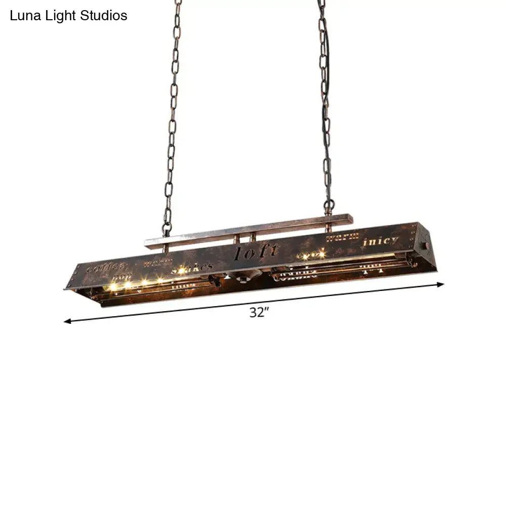 Brass Industrial Pendant Light
