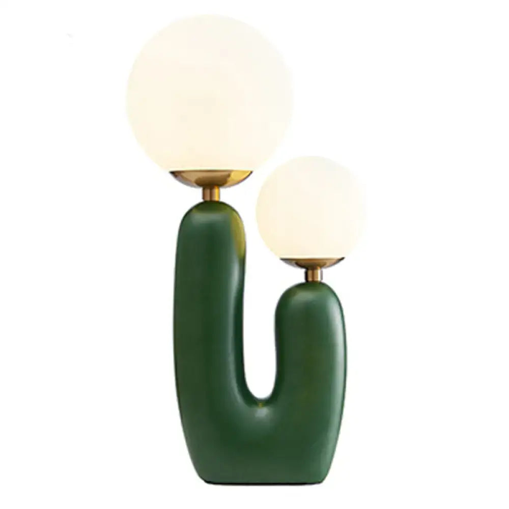 Green Ceramic Bedside Lamp