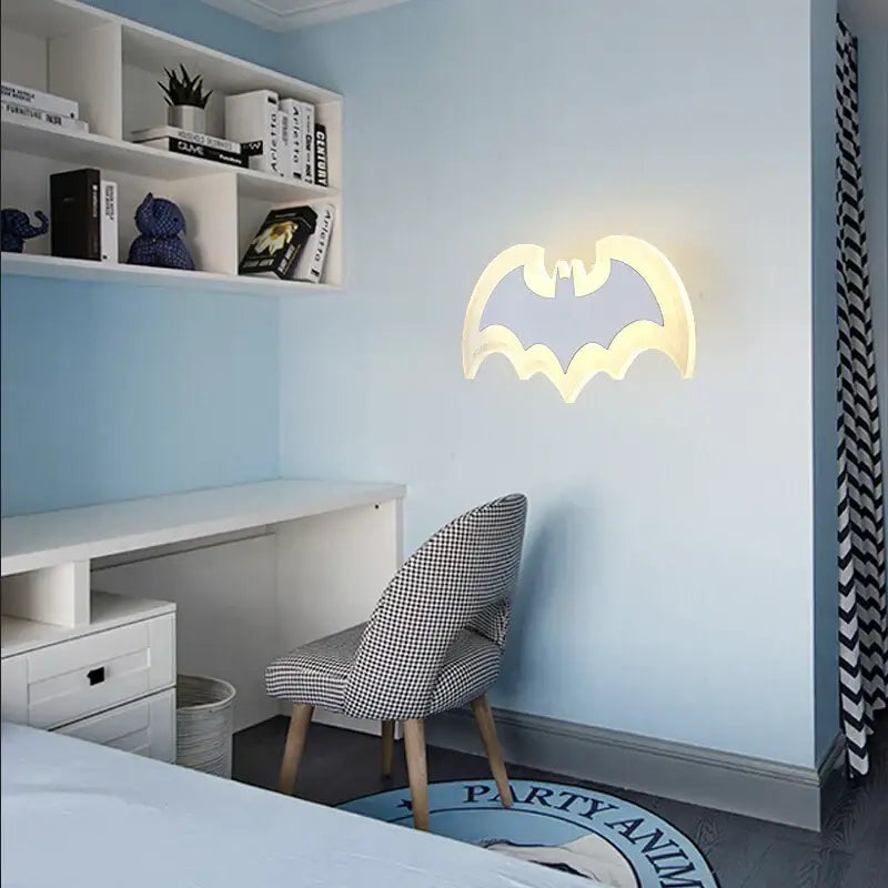 Yellow Bat Wall Lamp