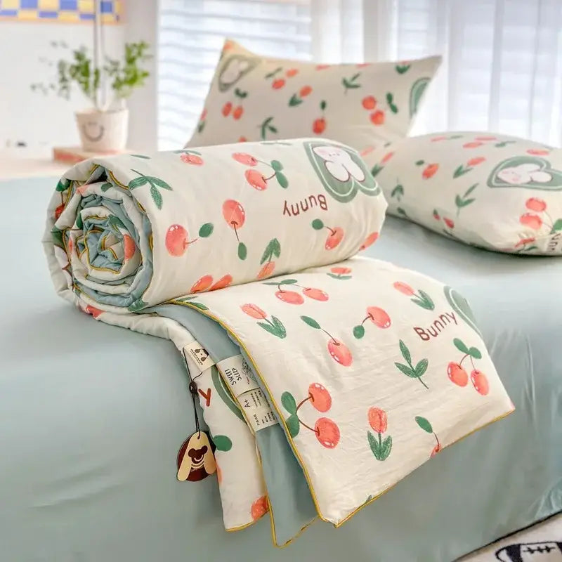 Cream Teddy Bear Blanket