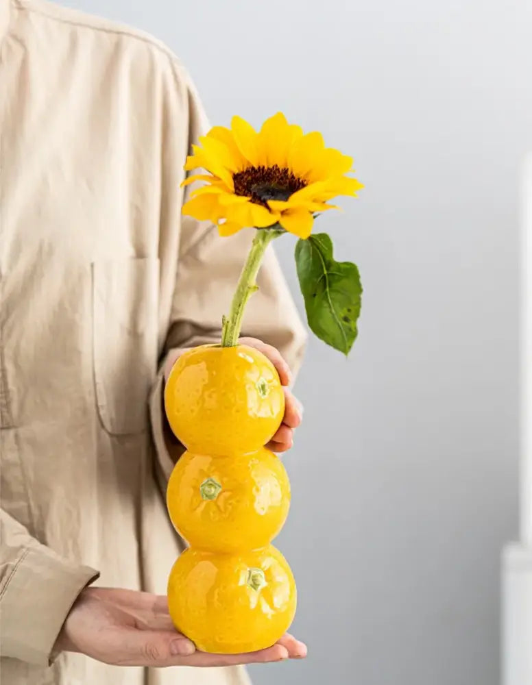 Watermelon Ceramic Fruit Vase