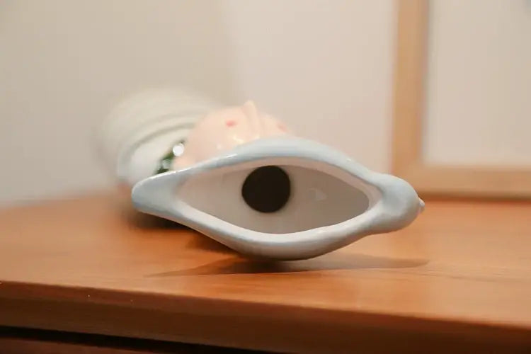 Blue Ceramic Vase Set