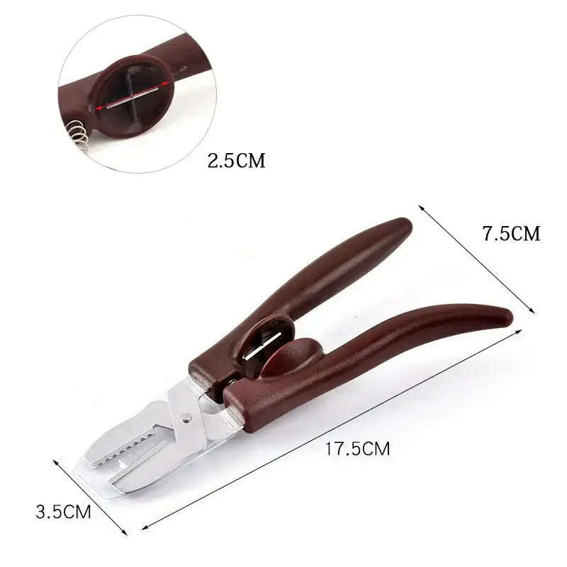 Brown Ergonomic Nutcracker