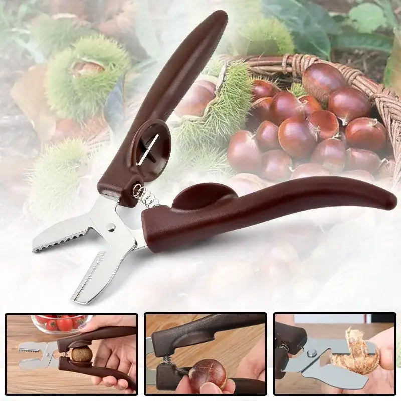 Brown Ergonomic Nutcracker