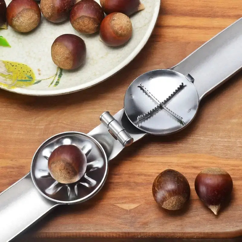 Stainless Steel Chestnut Opener Kitchen Tool