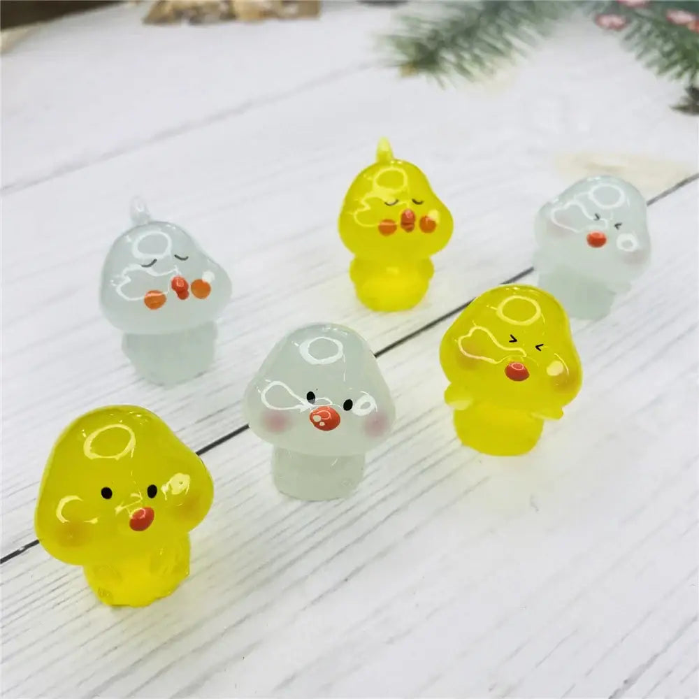 Yellow Chick Figurines Set