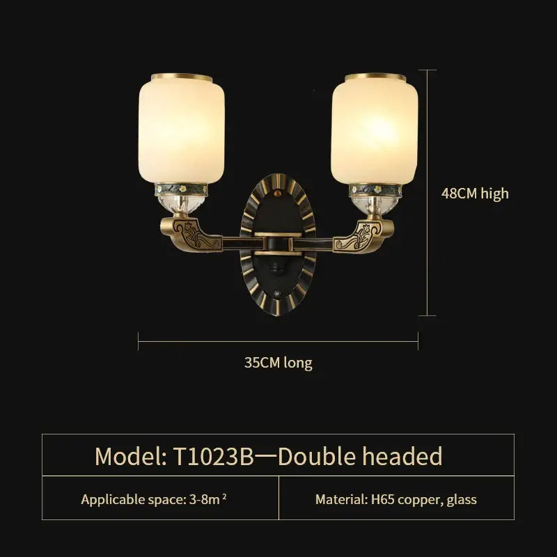 Brass Jade Chandelier