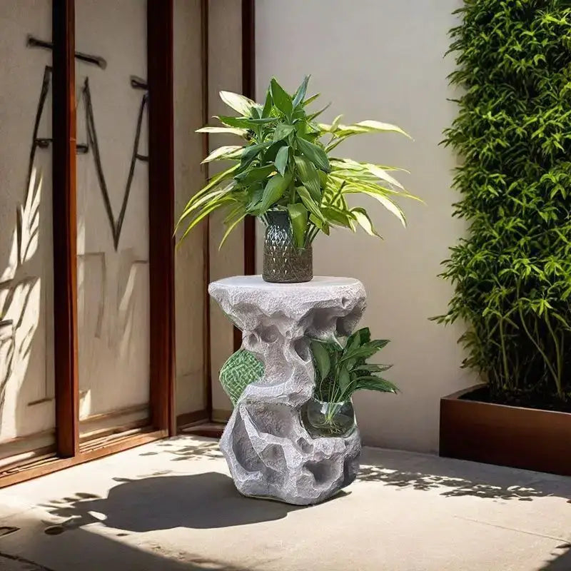 Green Ceramic Bonsai Decor