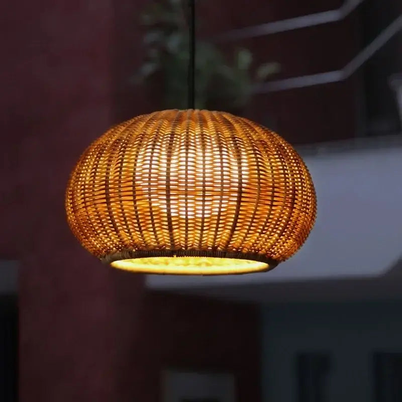 Rattan Weaving Pendant Light