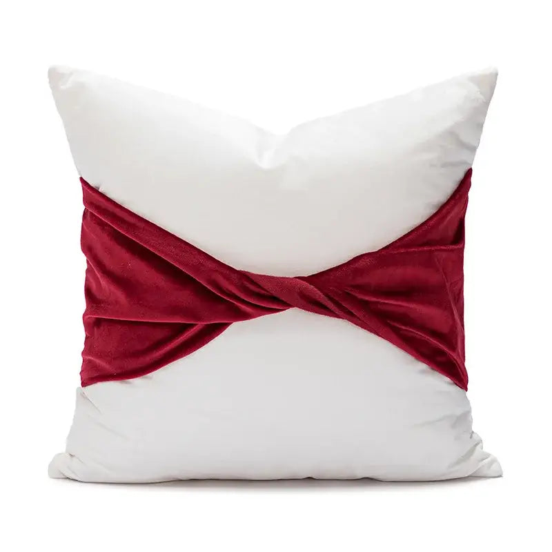 Velvet Patchwork Pillow Set