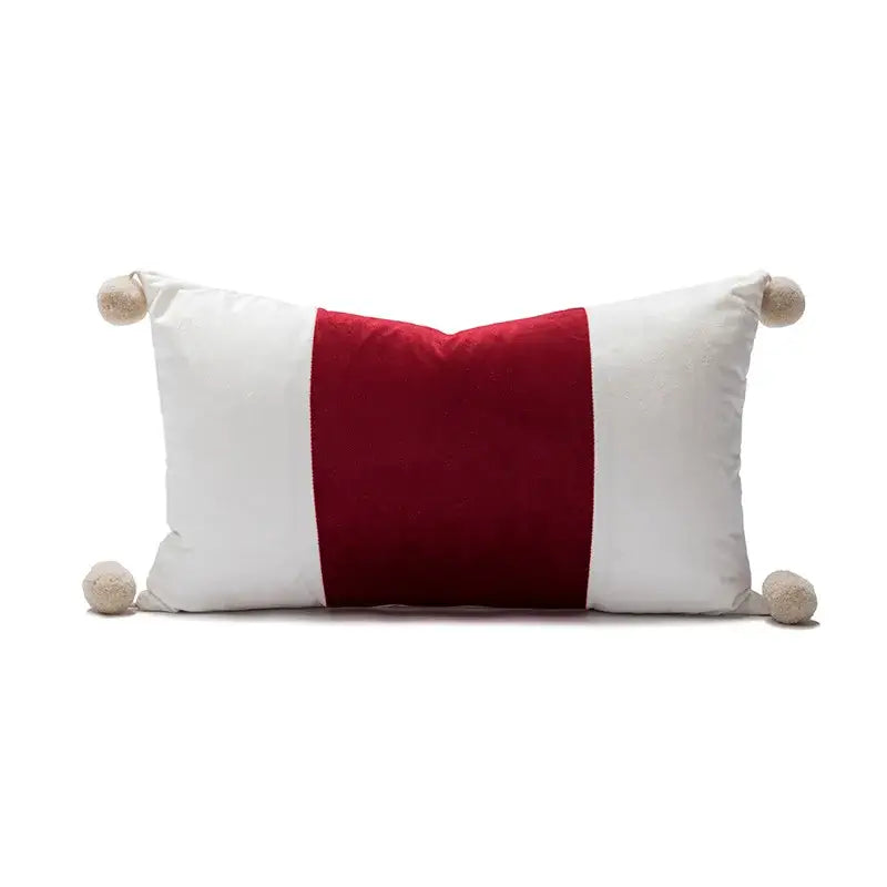 Velvet Patchwork Pillow Set